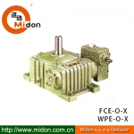 FCE(WPE)-0-X雙級基本型渦輪桿減速機(jī)